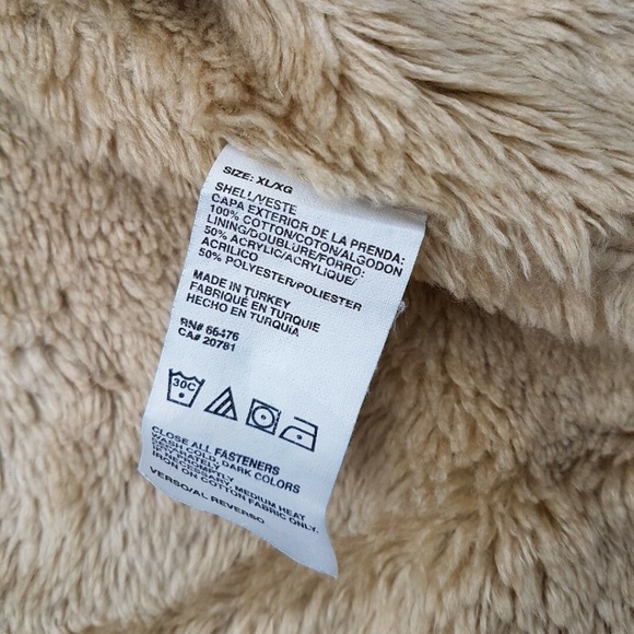 TOMMY HILFIGER JEANS Faux Fur Lined Denim Vest '03 - Picture 4 of 8